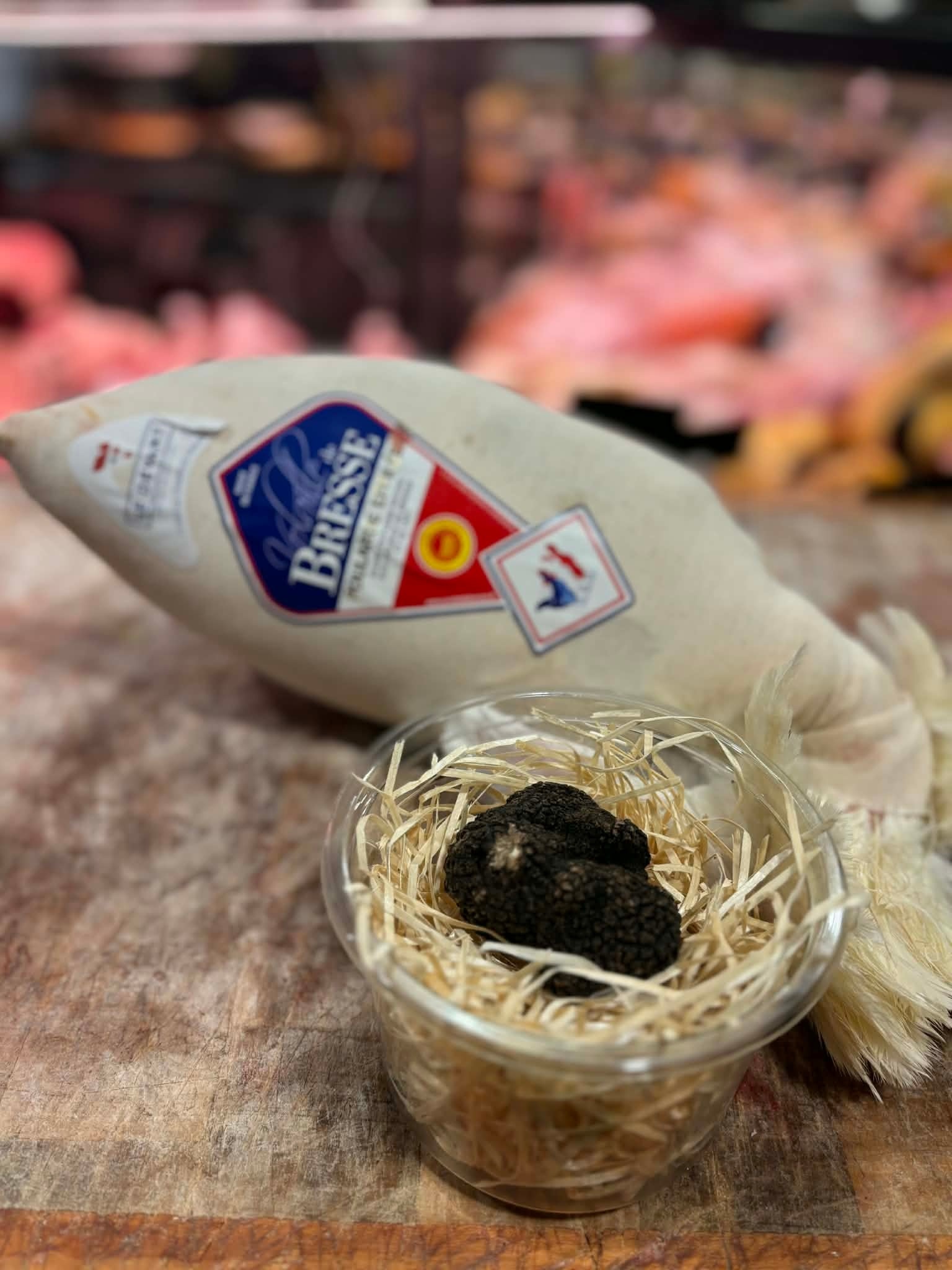 Volaille de Bresse et truffe noire